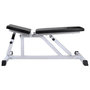 Voir la diapositive 4 : VIDAXL Banc d'entraînement avec jeu d'halteres 30,5 kg
