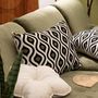 Voir la diapositive 5 : ATMOSPHERA Coussin Déco Jacquard  Twisted Lime  38x58cm Multicolore