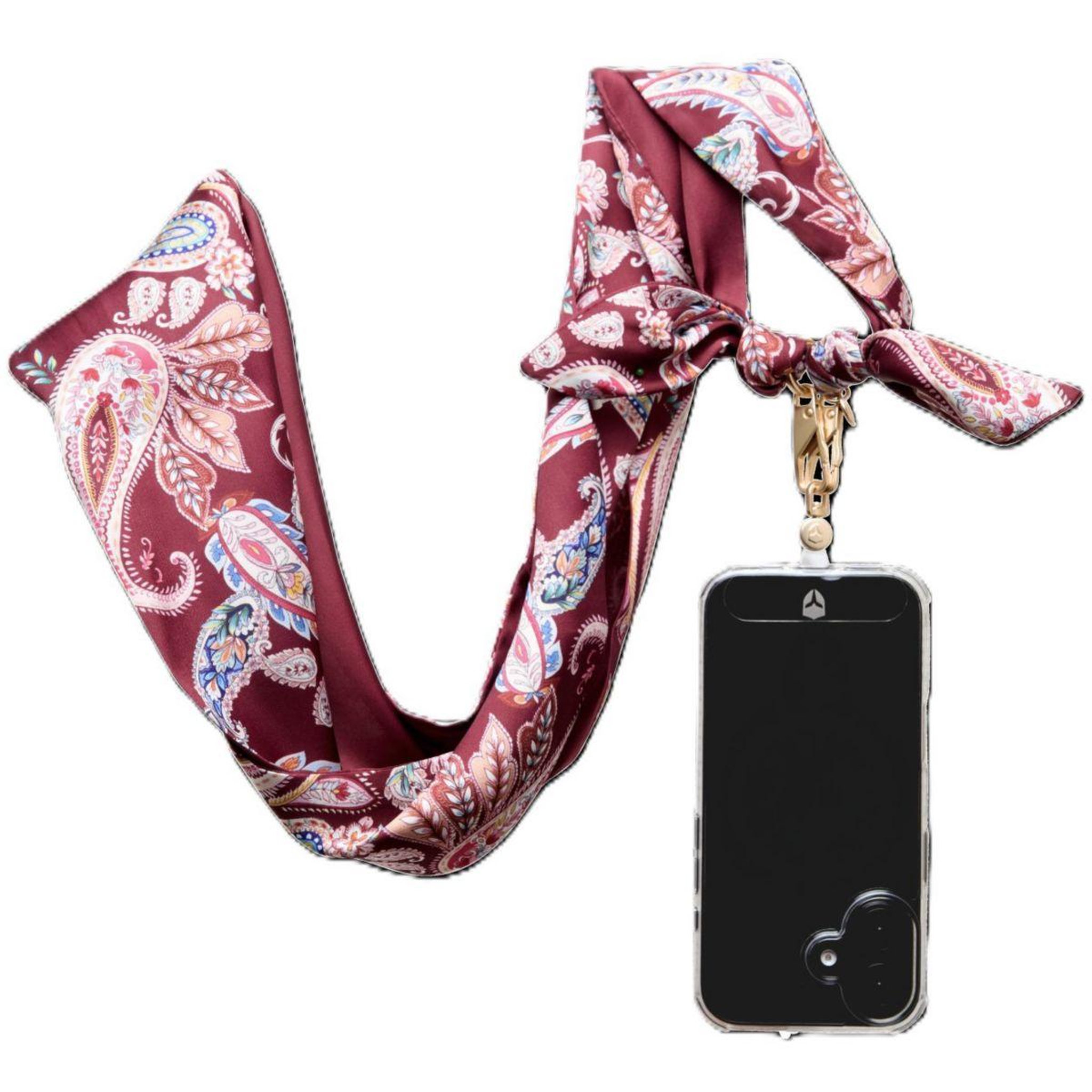 Voir la diapositive 3 : FORCE CASE Bandoulière bandoulière bandana bordeaux