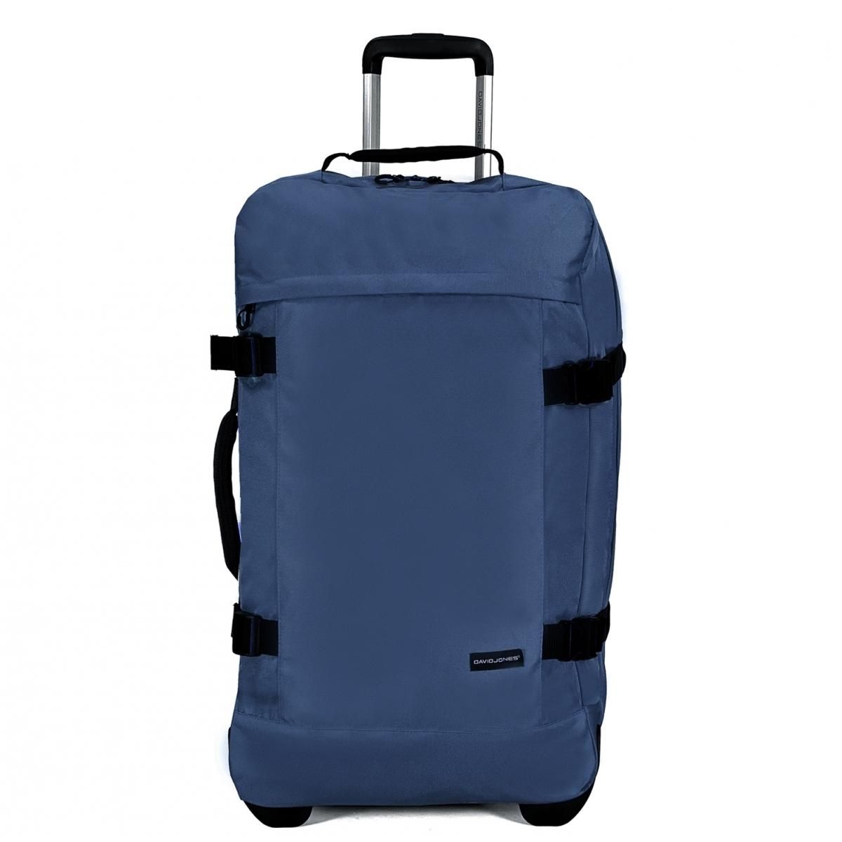 David Jones Sac de voyage à roulettes 74L double compartiment 70cm