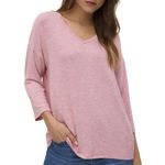 Vero Moda Pull  Femme Vero Moda Briannas. Coloris disponibles : Rose