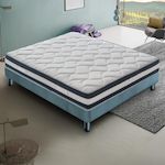 ILOVESLEEP Matelas Mousse FANTASMA - Accueil Mémoire De Forme - Epaisseur 25 Cm. Coloris disponibles : Blanc