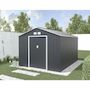 Voir la diapositive 2 : Habitat et Jardin Abri de jardin métal  Vegas - 15 m² - Gris
