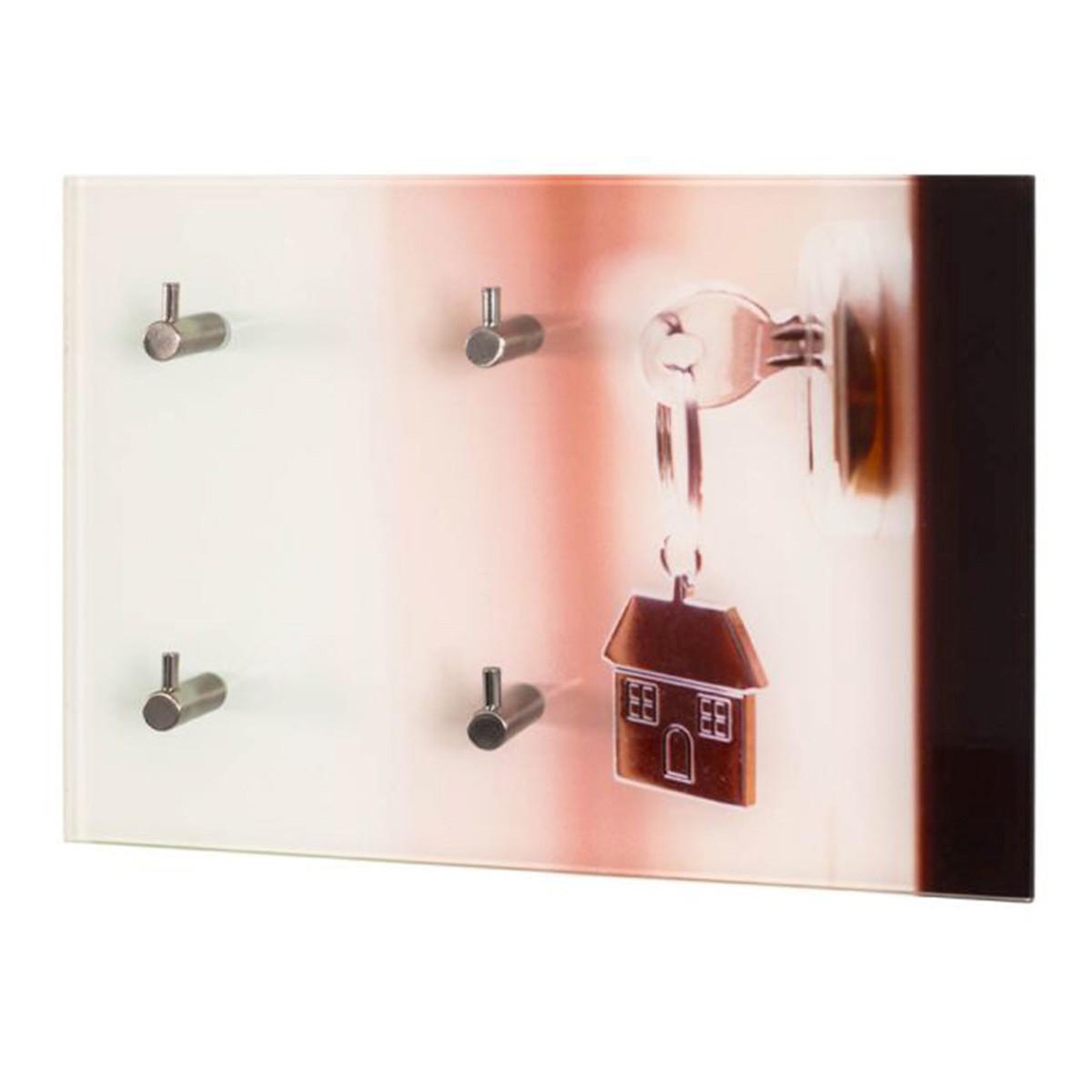 Paris Prix Porte-clés mural en verre  home  30cm multicolore