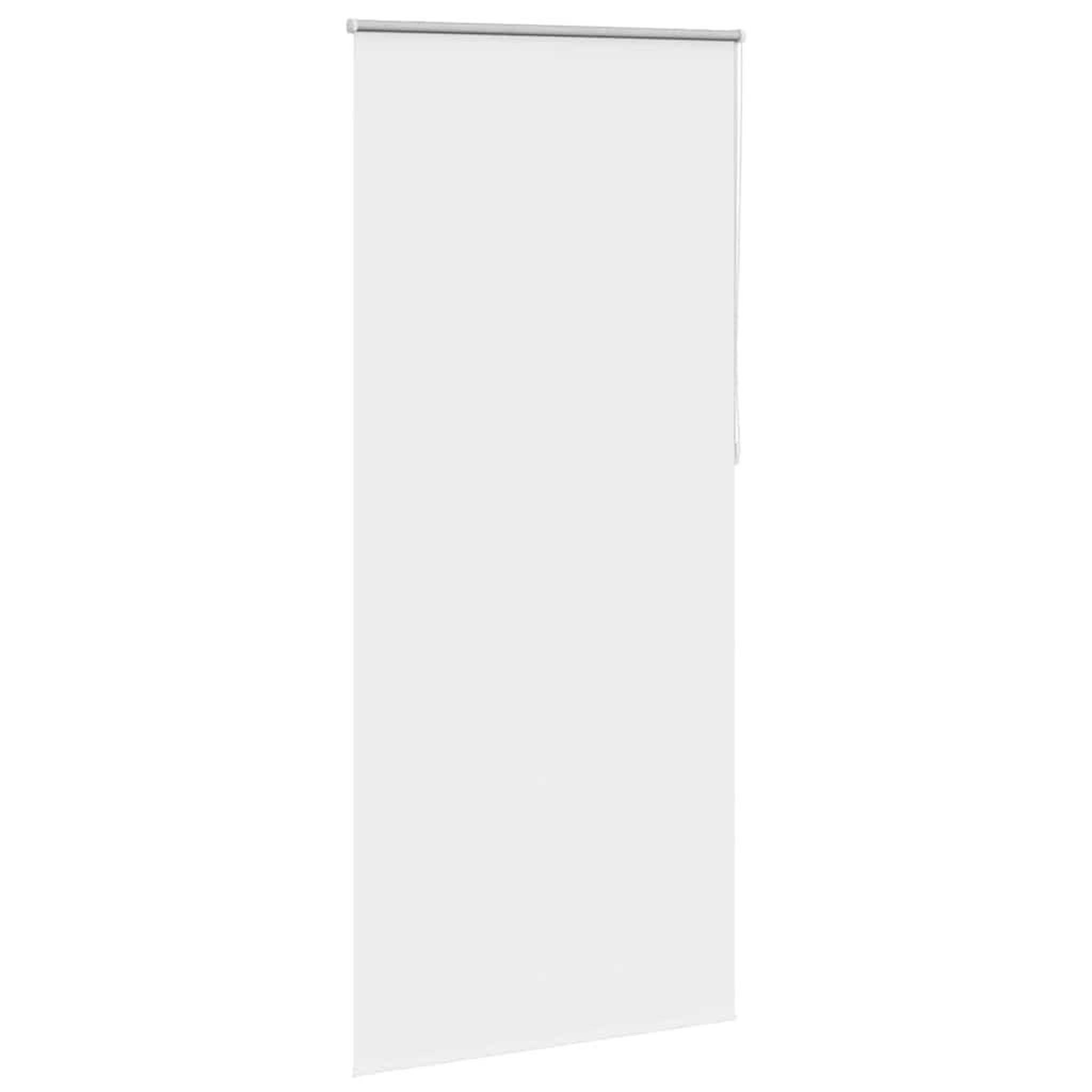 Voir la diapositive 3 : VIDAXL Store enrouleur occultant 84,4 x 230 cm, largeur du tissu 80 cm, blanc