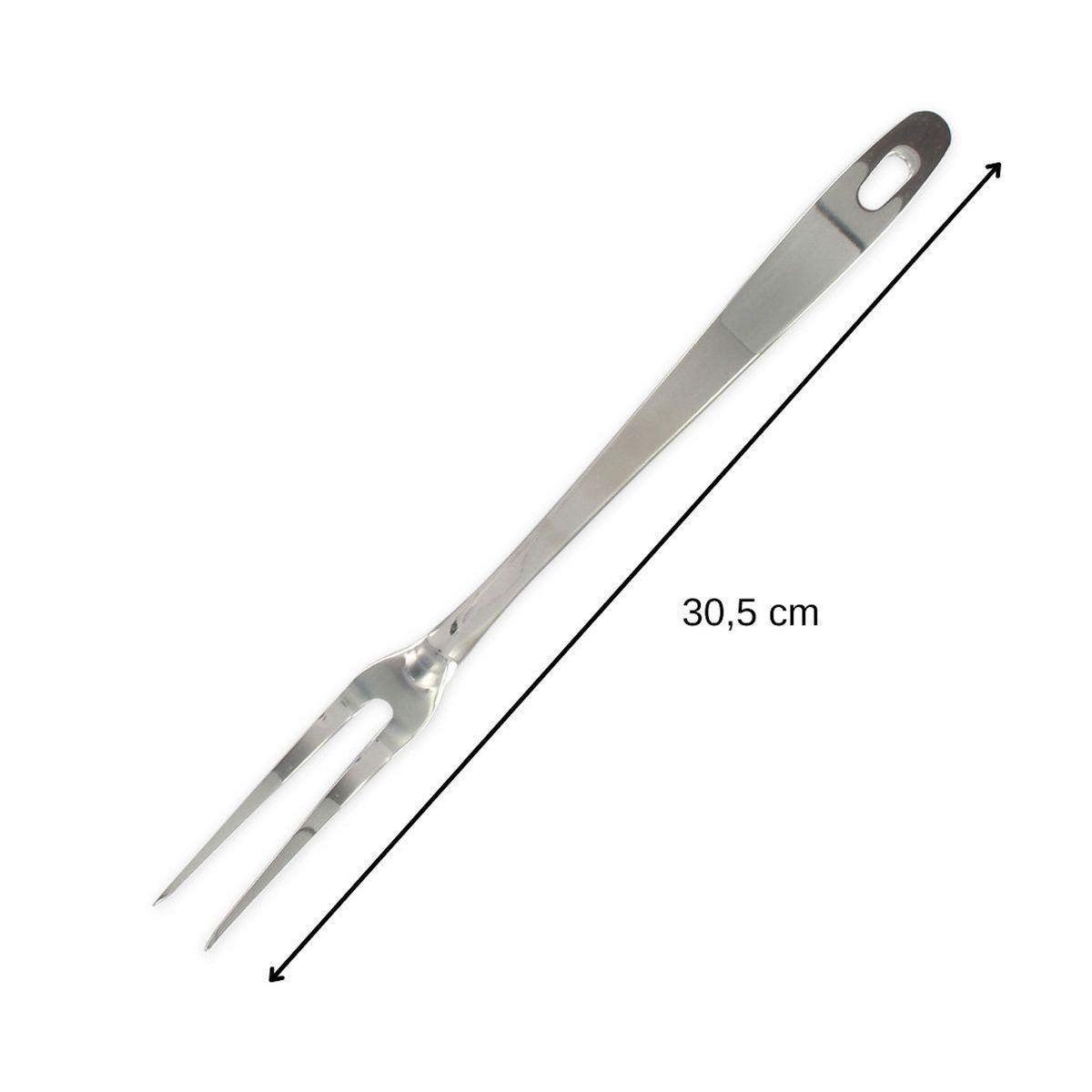 Fackelmann Ensemble de 2 Fourchettes à viande et pour barbecue 2 piques 30,5 cm Fackelmann Oxford