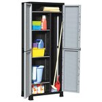 VIDAXL Armoire en plastique 68x39x171,5 cm