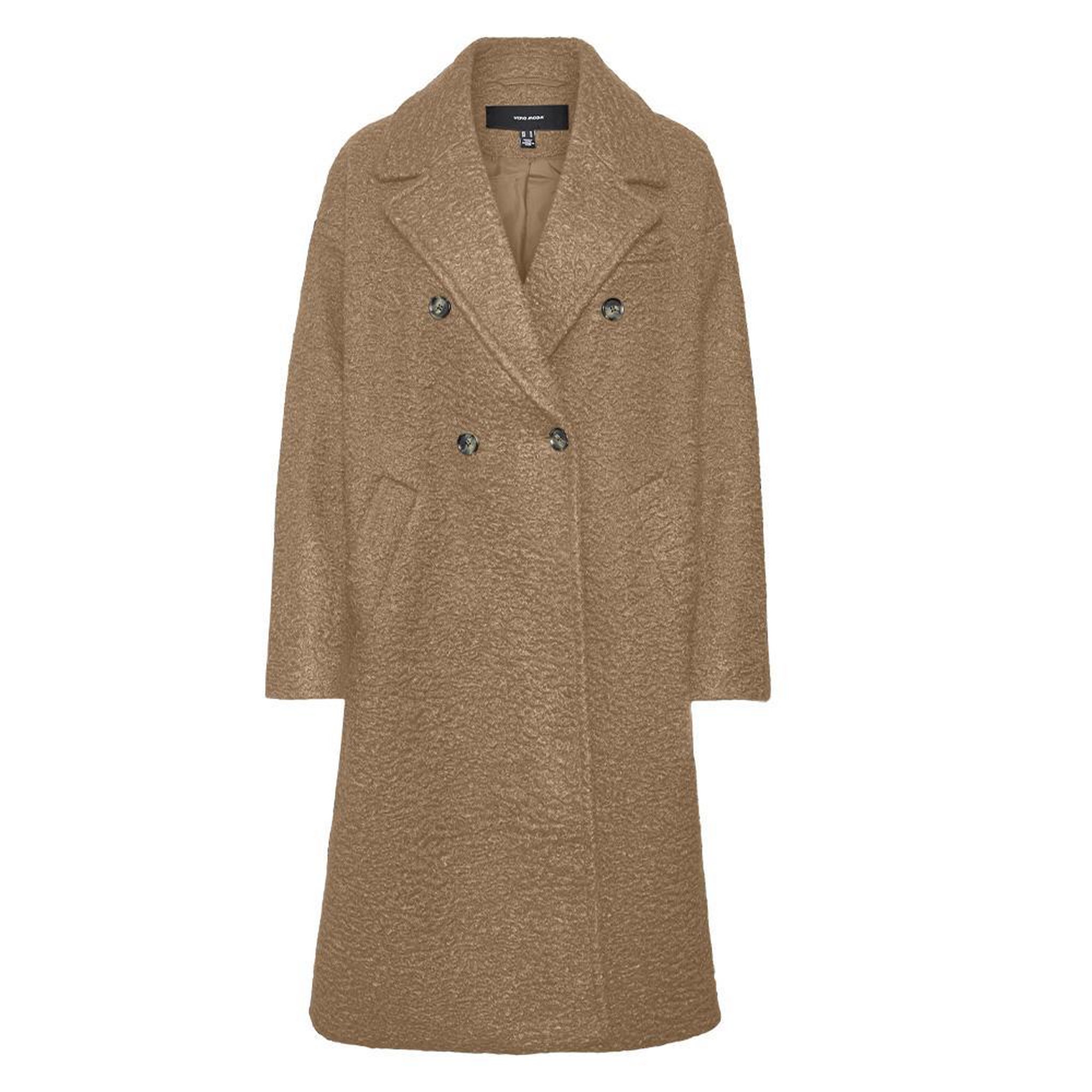 Vero Moda Manteau Long  Femme Vero Moda Liteerika. Coloris disponibles : Marron