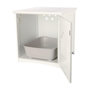 Voir la diapositive 2 : Trixie TRIXIE Meuble de toilette pour chat - Blanc - 49 x 51 x 51 cm