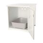 Voir la diapositive 2 : Trixie TRIXIE Meuble de toilette pour chat - Blanc - 49 x 51 x 51 cm
