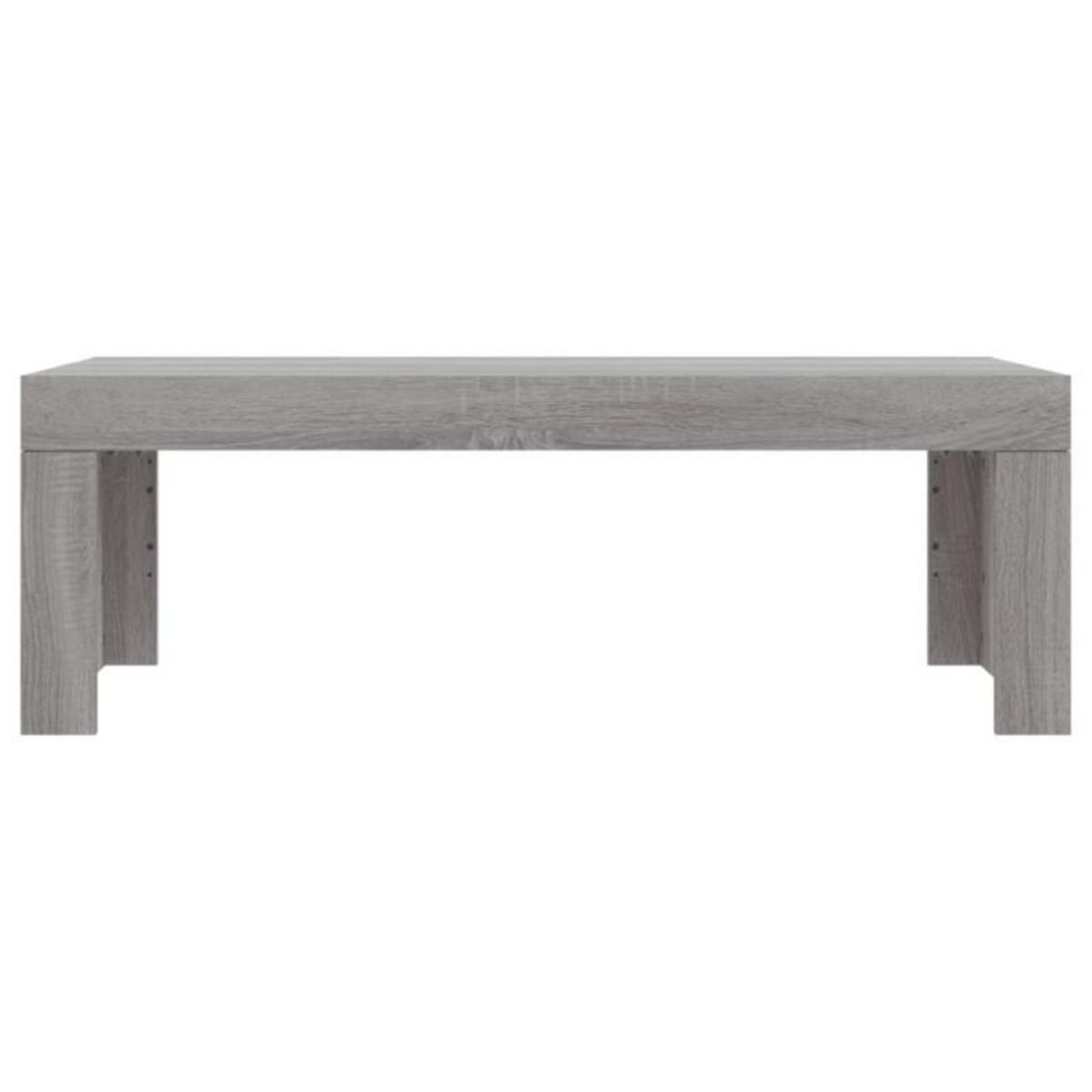VIDAXL Table basse sonoma gris 102x50x36 cm bois d ingénierie