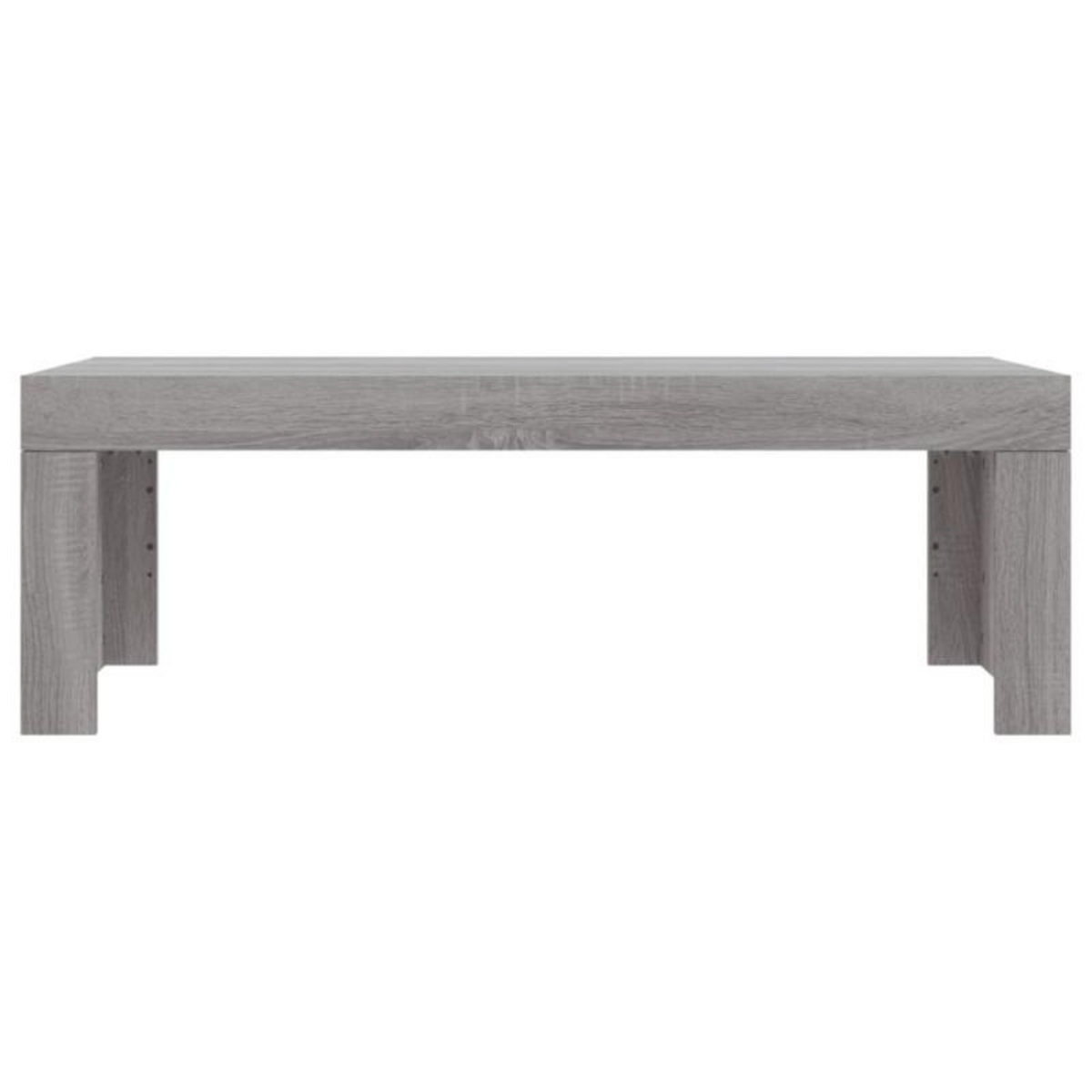VIDAXL Table basse sonoma gris 102x50x36 cm bois d ingénierie