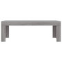 Voir la diapositive 4 : VIDAXL Table basse sonoma gris 102x50x36 cm bois d ingénierie