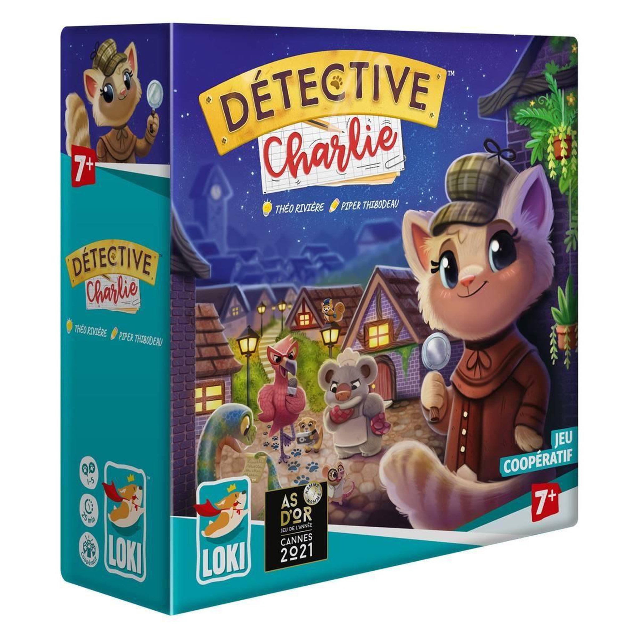 Iello Detective charlie jeu cooperatif