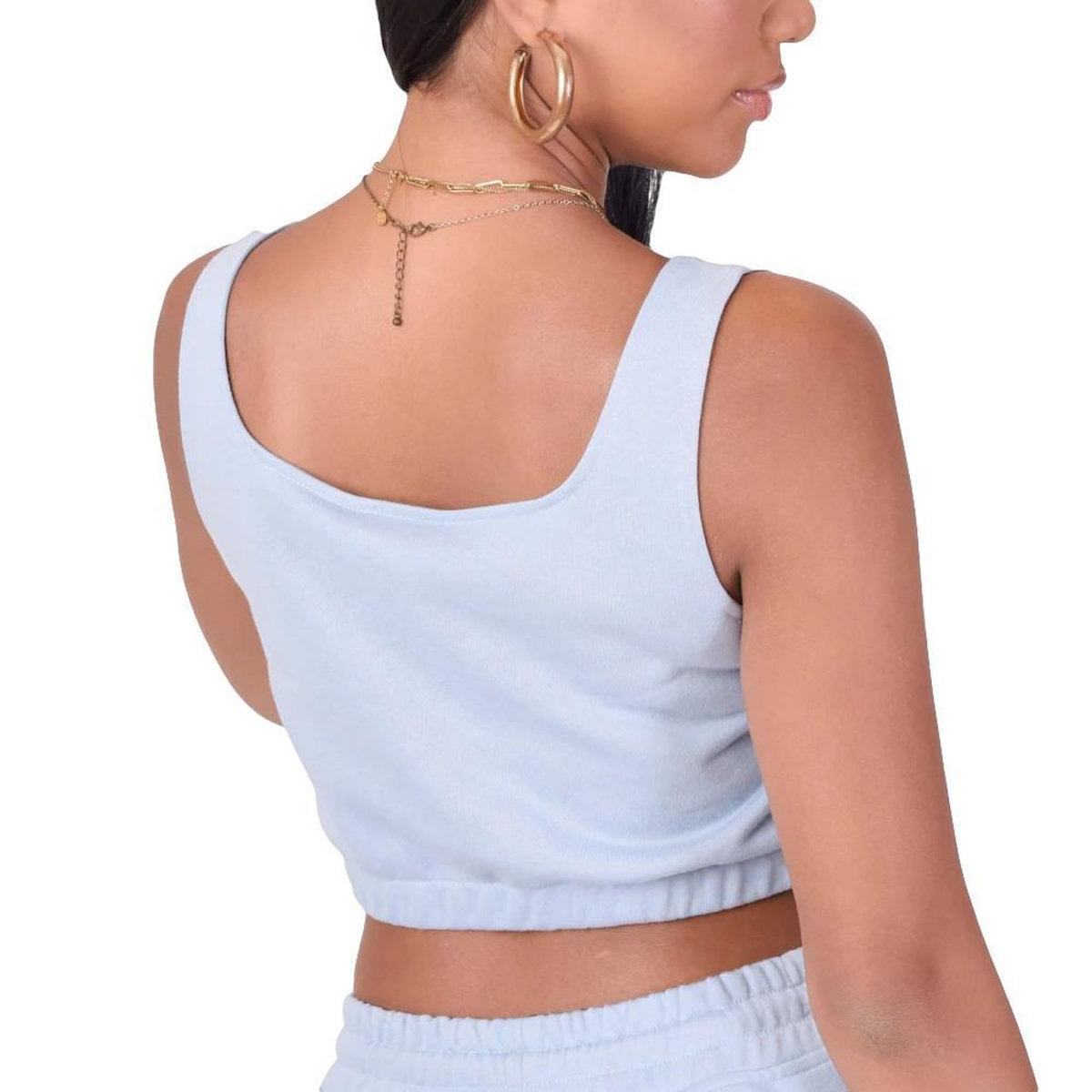 Project X Top Court Bleu Femme Project X Paris F211118