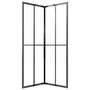 Voir la diapositive 5 : VIDAXL Cabine de douche ESG depoli 80x80x180 cm Noir