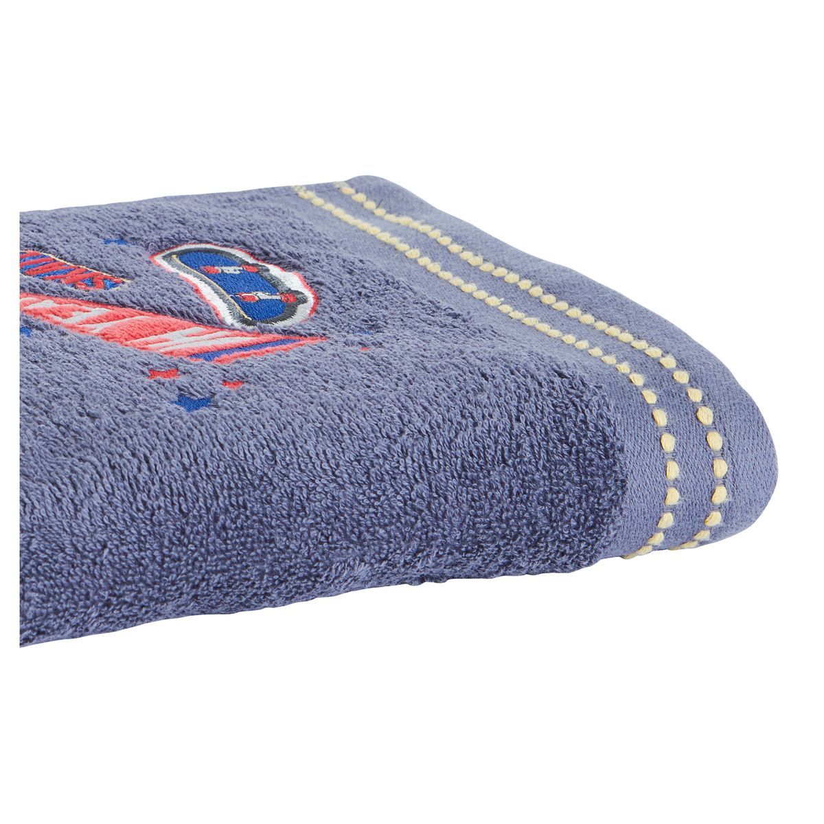 ACTUEL Drap de bain enfant fantaisie en coton 450 g/m² SKATE 