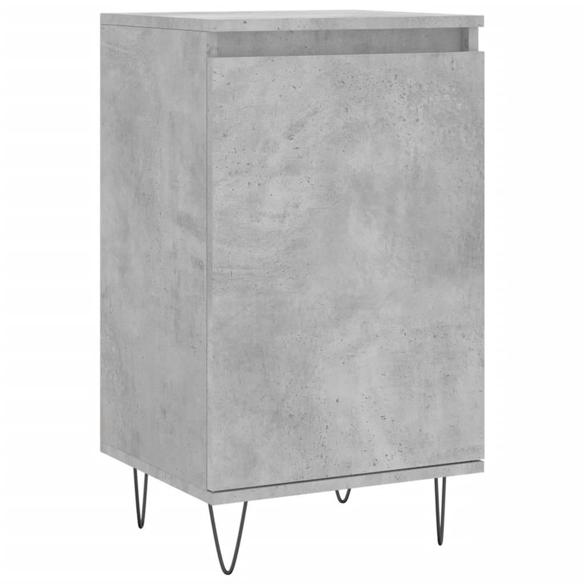 Voir la diapositive 5 : VIDAXL Buffets 2 pcs gris beton 40x35x70 cm bois d'ingenierie