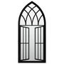 Voir la diapositive 2 : VIDAXL Miroir Noir 100x45 cm Fer pour utilisation a l'interieur