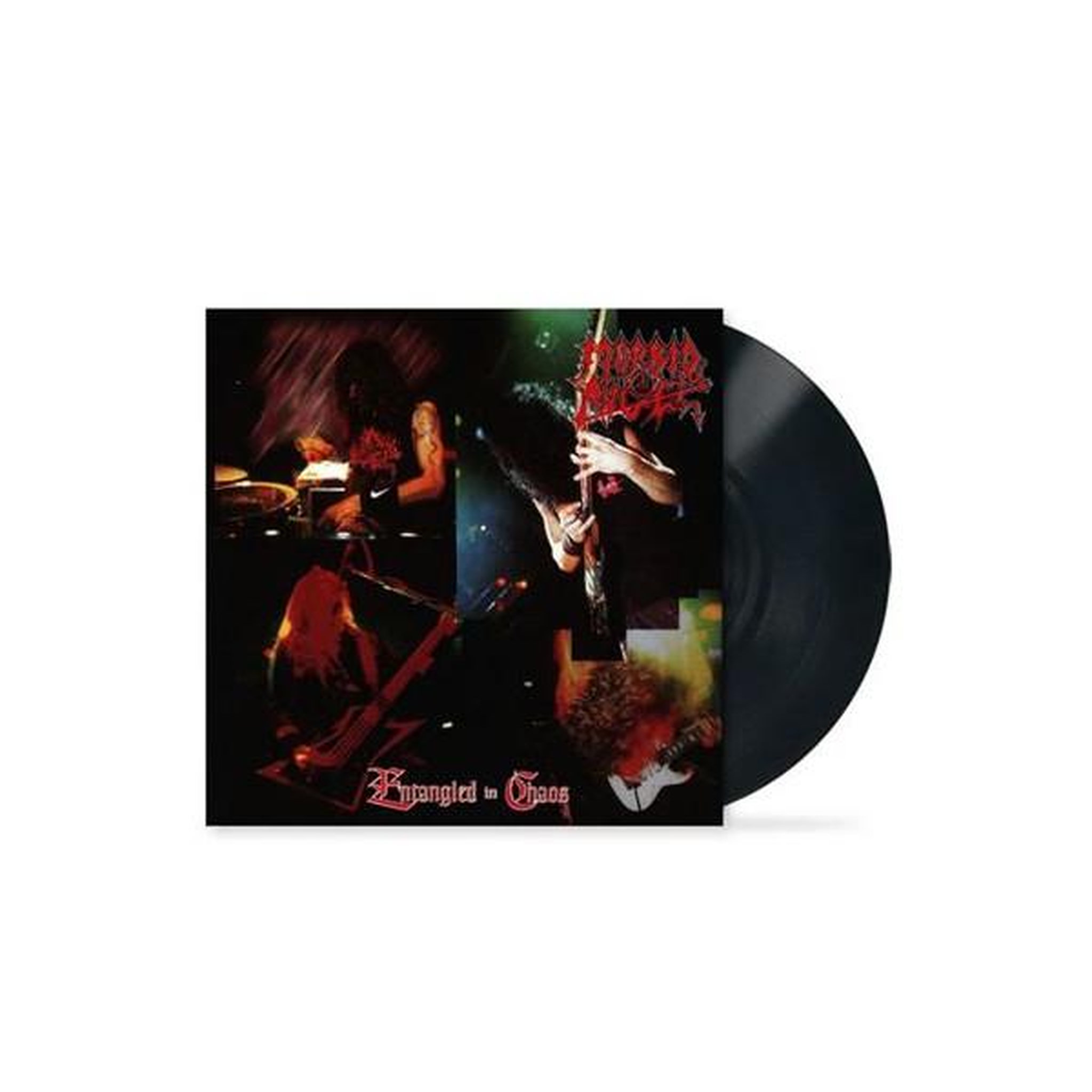 N/A Album morbid angel, entangled in chaos (reissue) sur vinyle 33t noir 1 disque