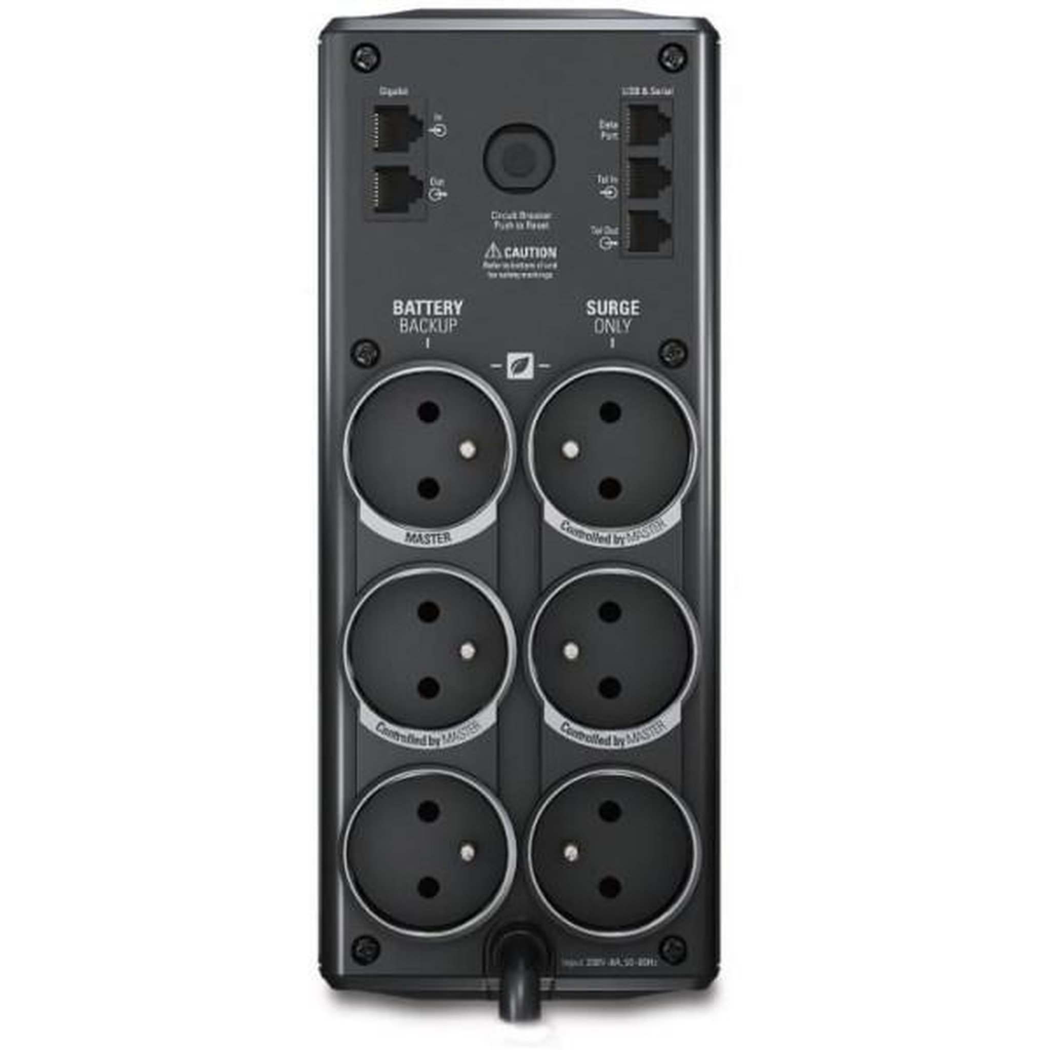 Voir la diapositive 3 : APC APC onduleur Back-UPS PRO BR900G-FR