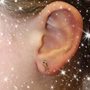 Voir la diapositive 4 : L'ATELIER D'AZUR Boucles d'Oreilles Girafes - Or Jaune - Enfant