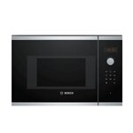 BOSCH Micro-ondes encastrable 20l 800w inox - BFL523MS0