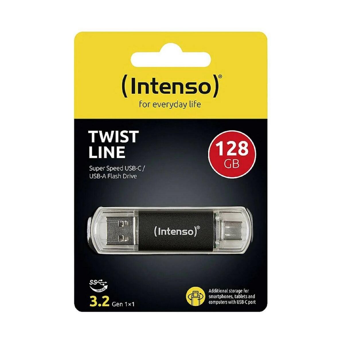 Intenso Clé USB 128go TWIST LINE Flash drive 3.2