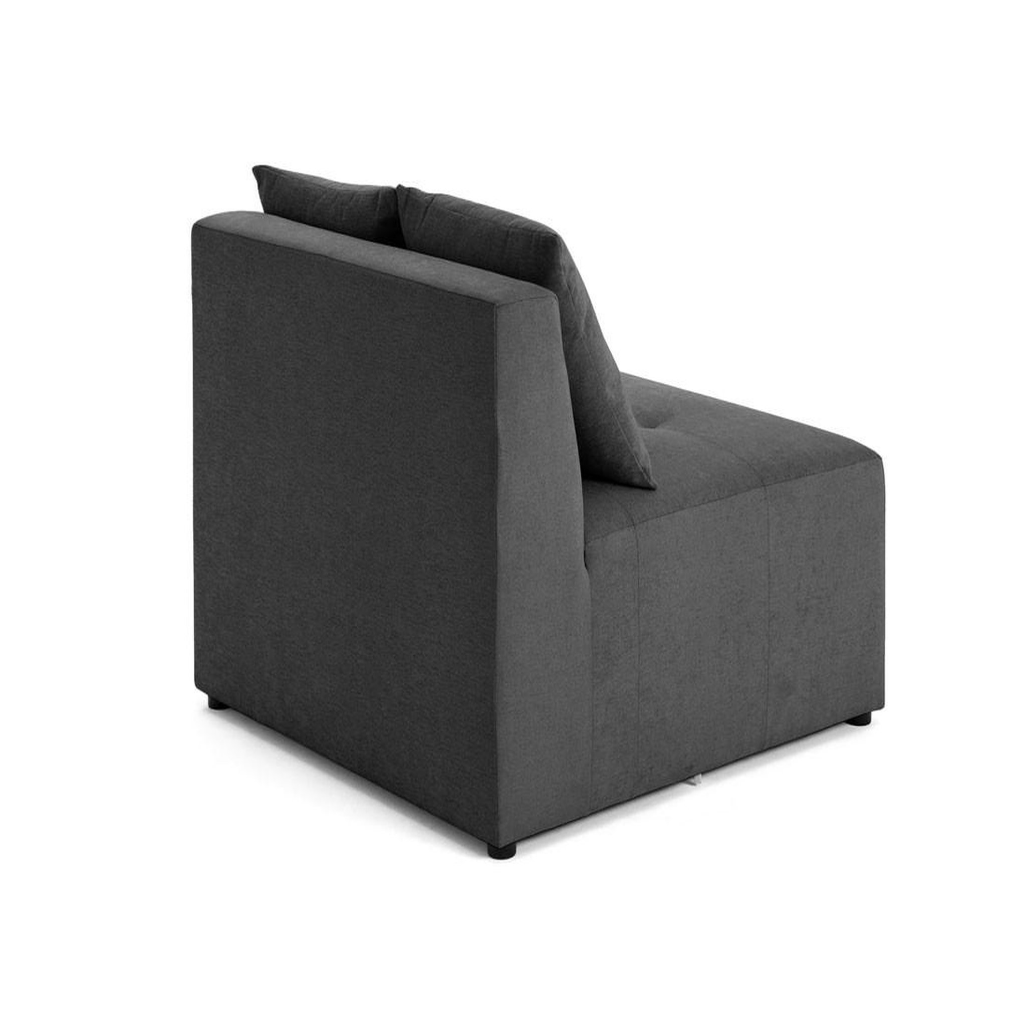 Voir la diapositive 4 : LISA DESIGN Amalfi - module d'assise sans accoudoirs - 1 place - en tissu