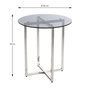 Voir la diapositive 3 : Paris Prix Table d'Appoint Design  Comada  55cm Gris