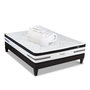 Voir la diapositive 1 : BELLECOUR BELLECOUR LITERIE | Pack Prêt à dormir BELLEVUE | Matelas Ressorts ensachés + Sommier + Accessoires