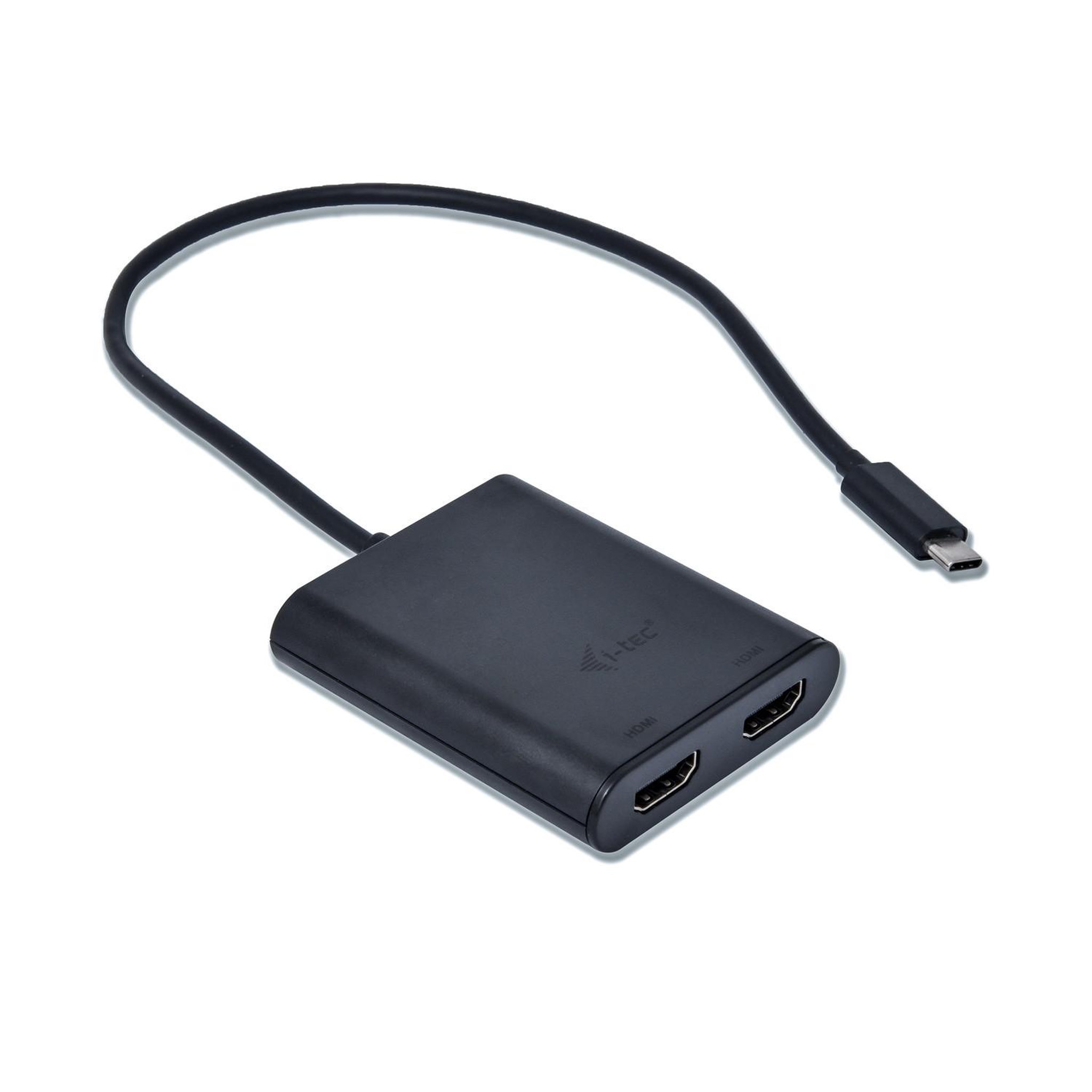 Voir la diapositive 3 : I-TEC Adaptateur I-TEC USB-C  2x HDMI jusqu`a 2x4K 30Hz