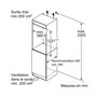 Voir la diapositive 6 : BOSCH Réfrigérateur 1 porte intégrable à pantographe 204l - KIR41VFE0
