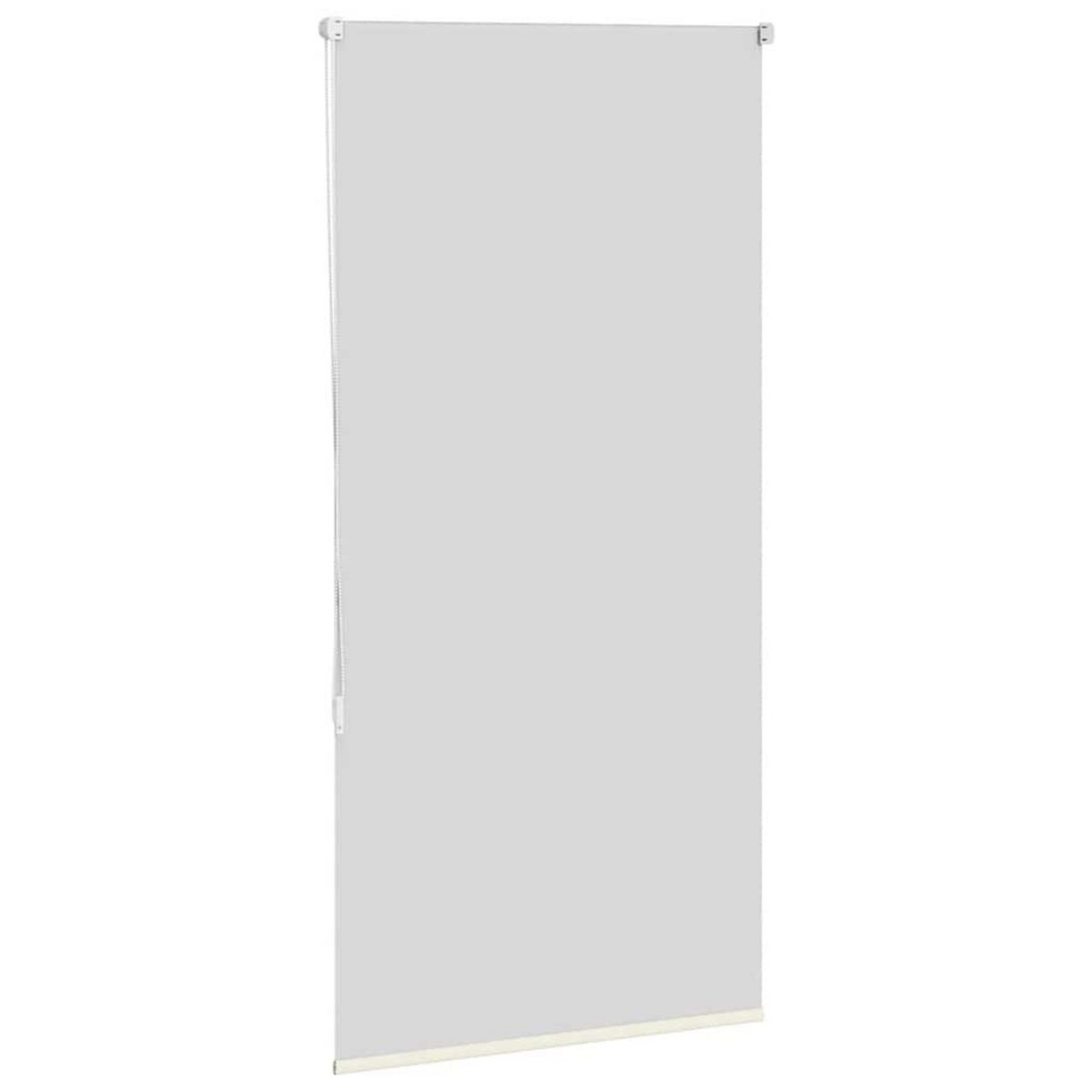 VIDAXL Store enrouleur occultant blanc casse 85x130cm largeur du tissu
