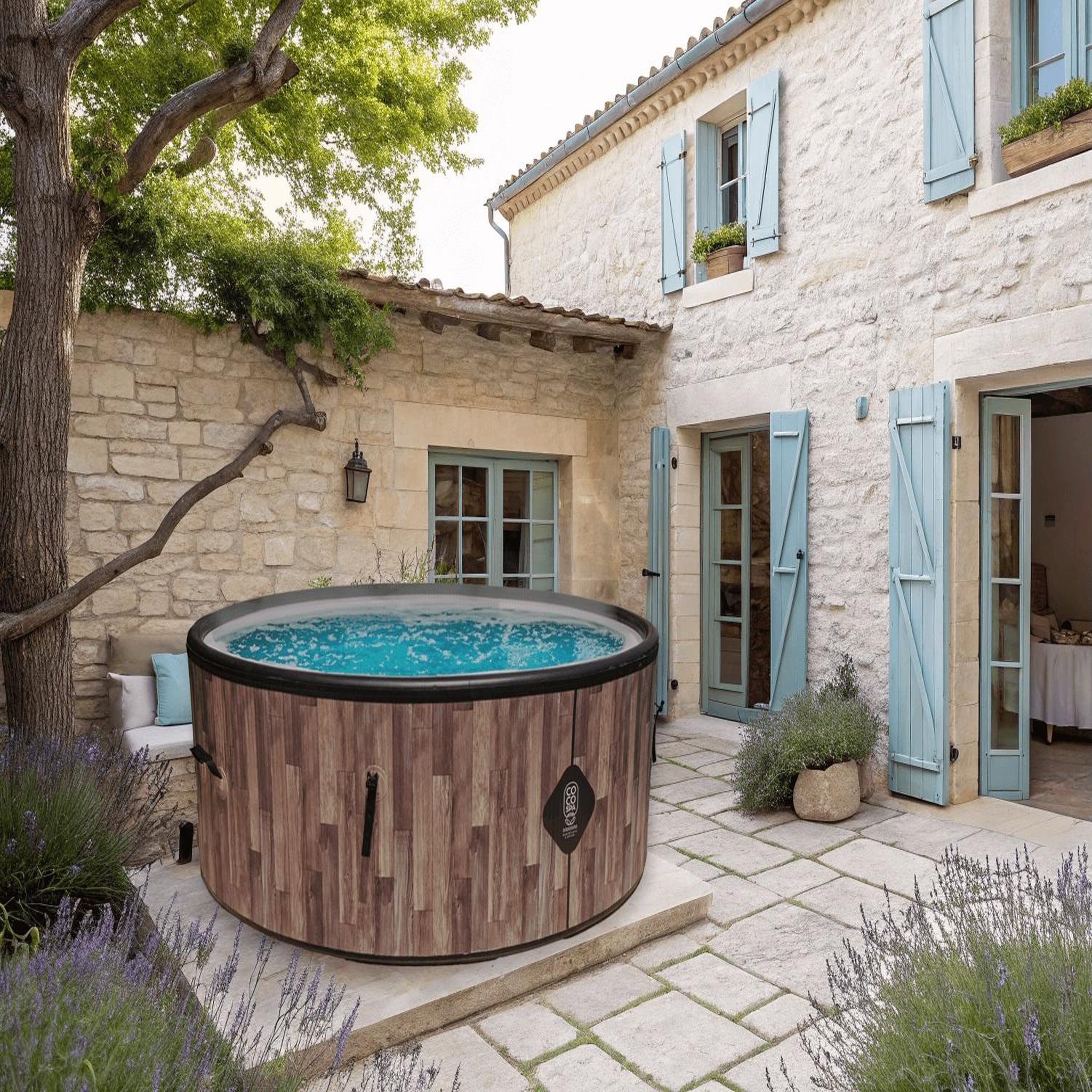 Voir la diapositive 1 : COCO SPA Spa gonflable Nordik
