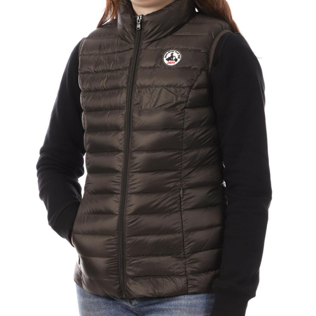 JUSTOVERTHETOPJOTT Doudoune Sans Manche  Foncé Femme Jott SEDA