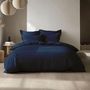 Voir la diapositive 3 : DODO Drap housse Percale de coton thermorégulée Marine