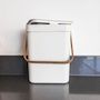 Voir la diapositive 3 : Kitchen move Poubelle de table seau à compost blanc 5l - bat-g3140w
