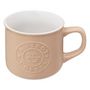 Voir la diapositive 2 : SECRET DE GOURMET Lot de 4 Mugs sur Rack  Léo  14cl Multicolore
