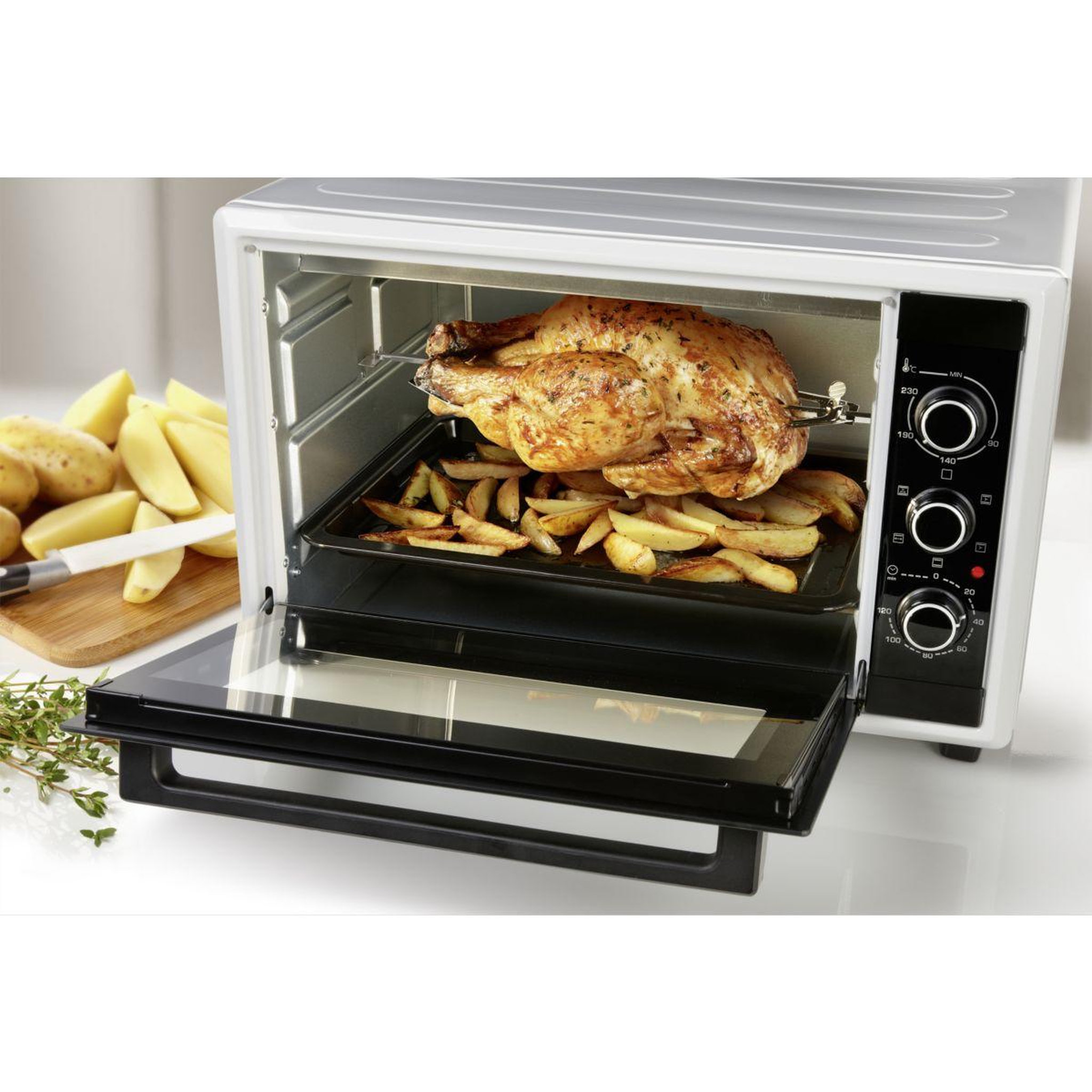 Voir la diapositive 5 : BRANDT Mini four FC4200MW
