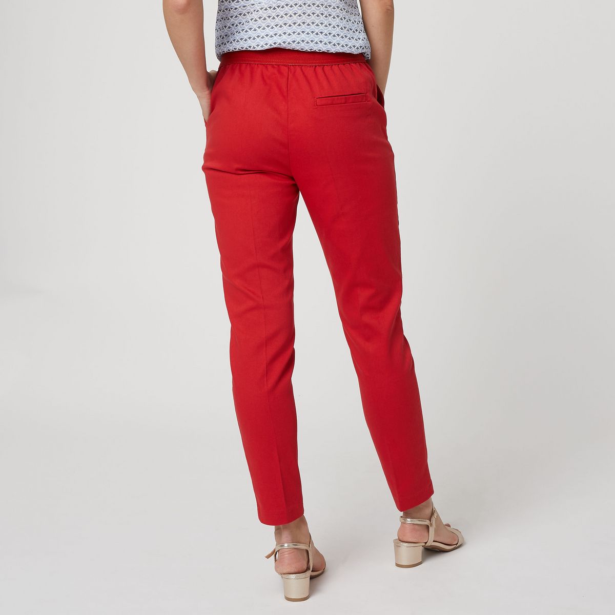 IN EXTENSO Pantalon femme Rouge taille 44