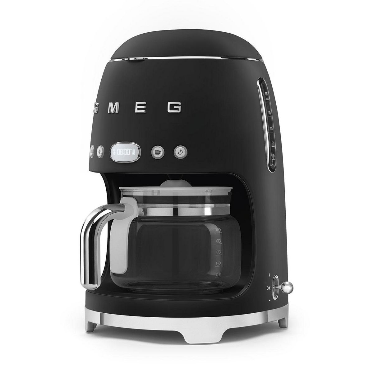 SMEG Cafetière filtre programmable 10 tasses 1050w - DCF02BLMEU