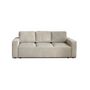 Voir la diapositive 6 : LISA DESIGN Livy - canapé droit convertible - avec coffre - en velours côtelé - 3 places