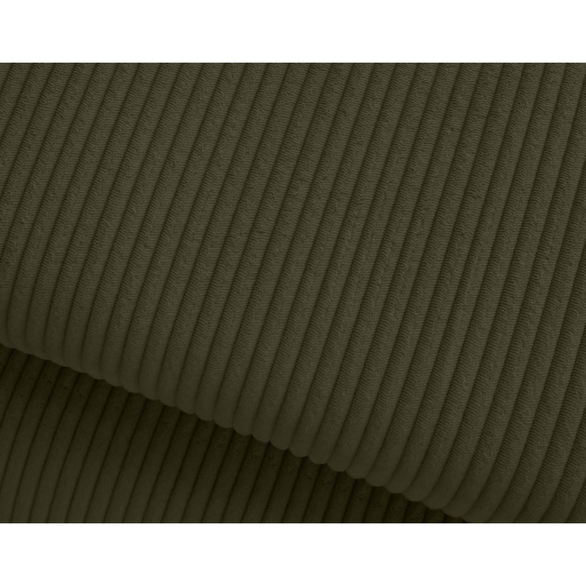 BEST MOBILIER Lisbona - canapé d'angle gauche 5 places convertible avec têtières en velours côtelé