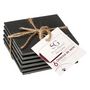 Voir la diapositive 3 : SECRET DE GOURMET Lot de 6 Dessous de Verre  Ardoise  10x10cm Gris