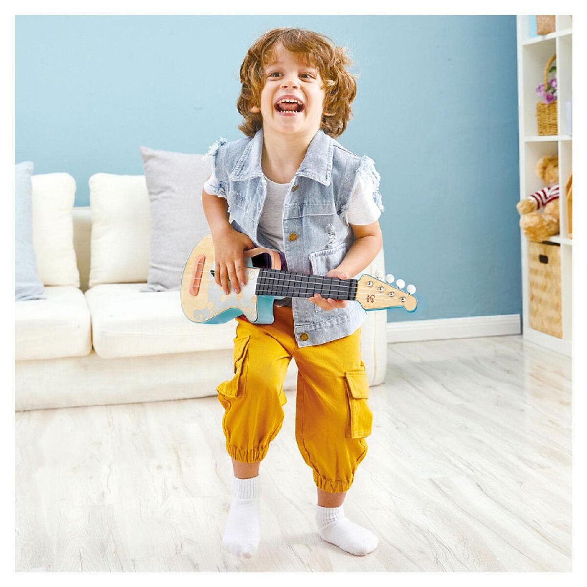 Hape Ukulele rock  avec partitions