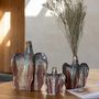 Voir la diapositive 3 : Paris Prix Vase Déco en Céramique  Naga  15cm Rouille