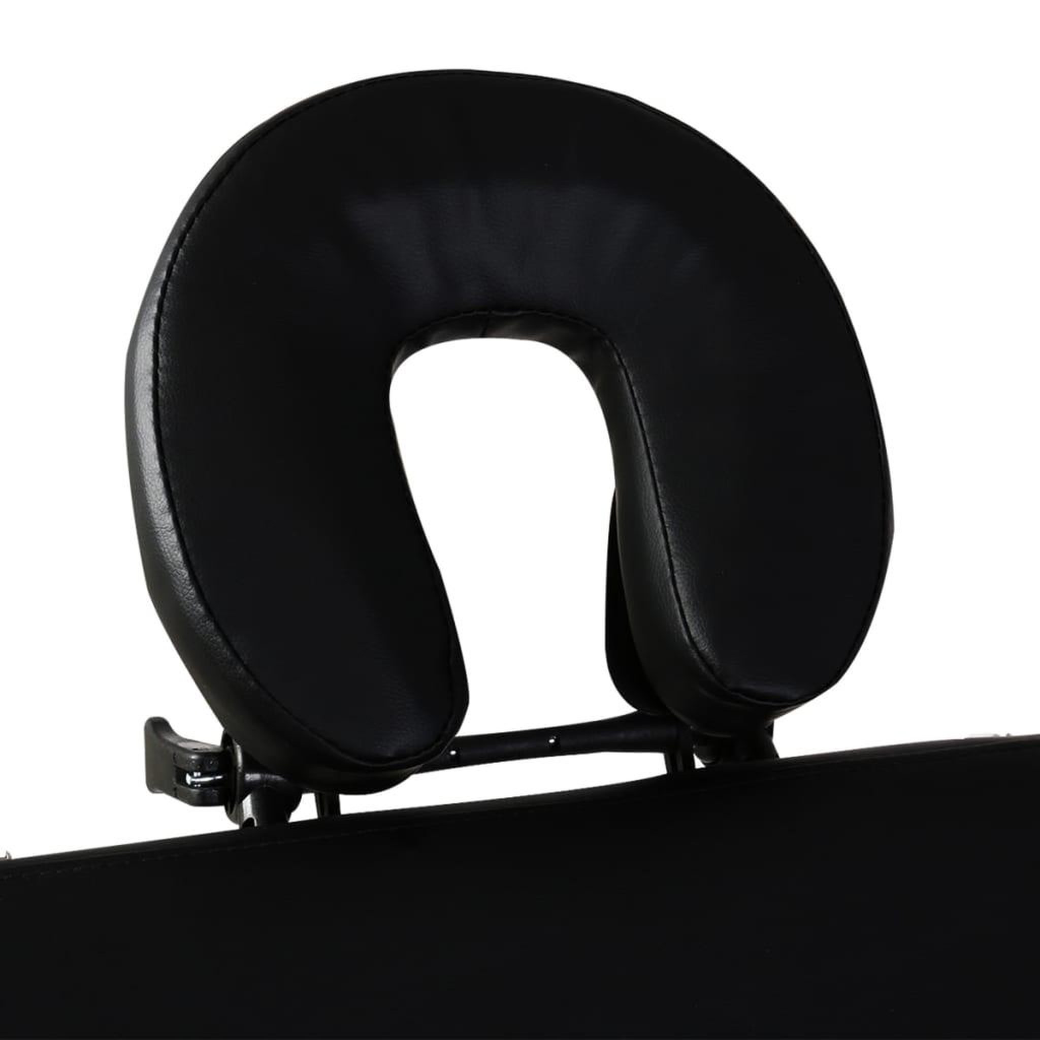Voir la diapositive 5 : VIDAXL Table de massage pliable Noir 2 zones avec cadre en aluminium