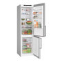 Voir la diapositive 3 : BOSCH Réfrigérateur combiné 60cm 363l nofrost inox - kgn39vlct