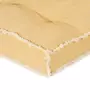 VIDAXL Coussin de canape palette Jaune 120x80x10 cm